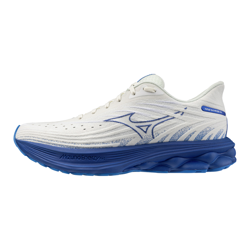 Mizuno WAVE SKYRISE 6 Snow White/Deep Abyss/Princess Blue